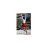 Jupe courte rouge Marina 